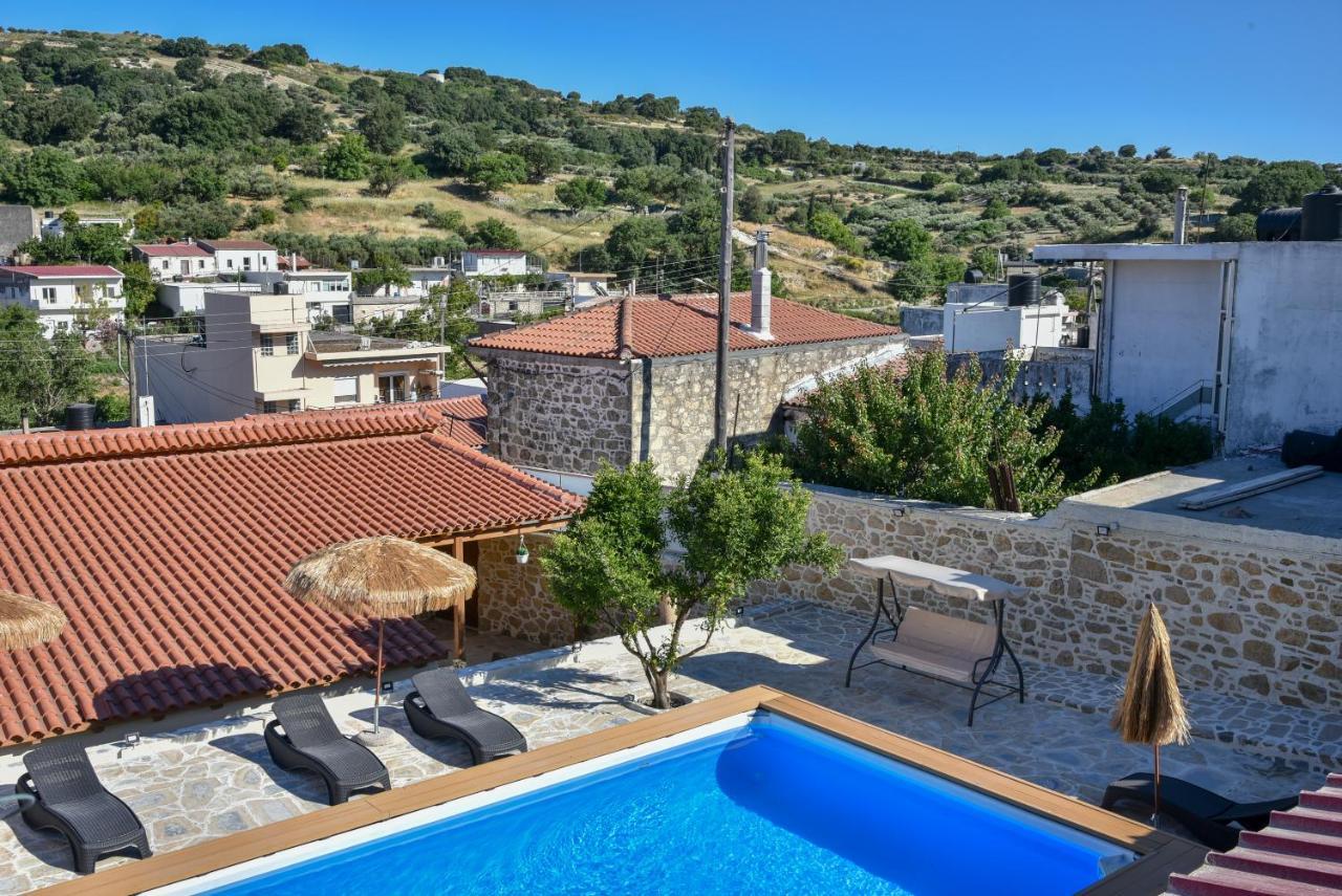Island Oasis Poolside Paradise In Crete Agia Varvara  Εξωτερικό φωτογραφία